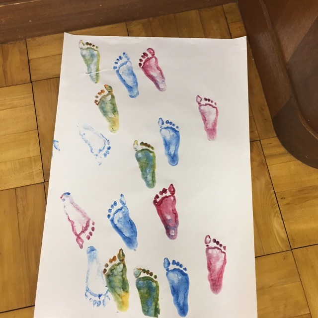【みんなの投稿】足裏アート