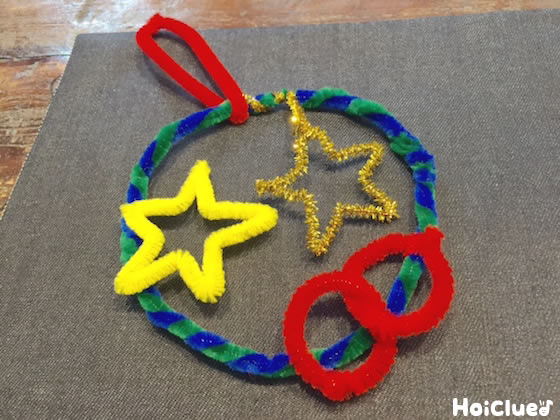 ねじねじ七夕リース☆〜モールだけで楽しめる手作り飾り〜