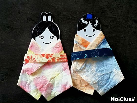 染め紙で作るおりひめとひこぼし〜キッチンにあるもので不思議な色遊び〜
