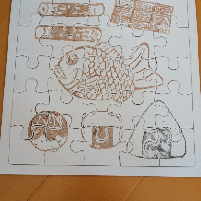 【みんなの投稿】消しごむはんこのパズル