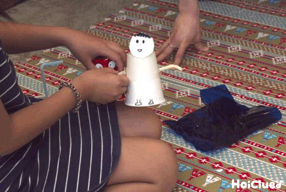 まん丸お顔のお人形〜アレンジ広がる紙コップの製作遊び〜