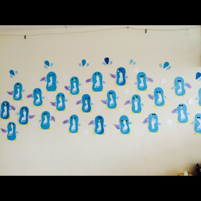 【みんなの投稿】足あとペンギン