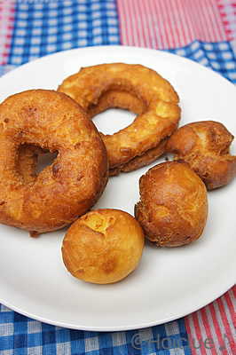 さつまいもdeドーナッツ～秋においしい簡単ほくほくおやつ～