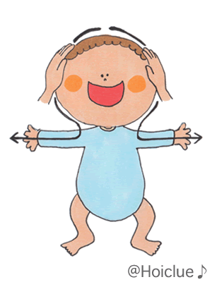 歌に合わせての身体遊び＆マッサージ☆どんぐりころころ、ゆらゆらボート