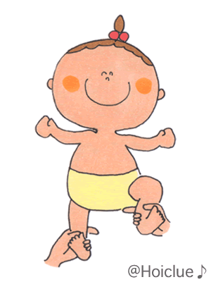 歌に合わせて身体遊び＆マッサージ☆あくしゅでこんにちは、お馬のおやこ