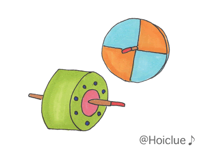 手作りこま【作り方】〜ペットボトルキャップバージョン〜