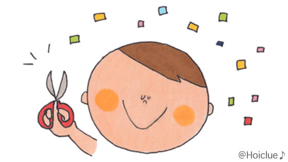 とにかくちょっきん〜はさみを使うのがおもしろくなってきた頃に楽しいあそび〜