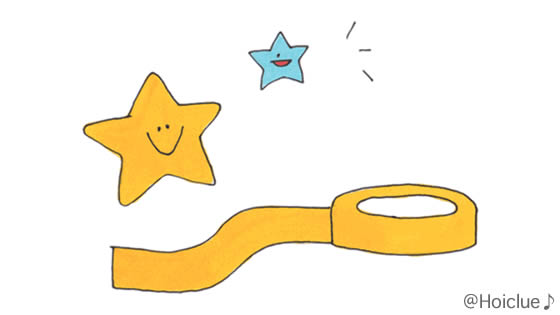 紙テープのおほしさま〜たった1本の紙テープで楽しむあそび〜