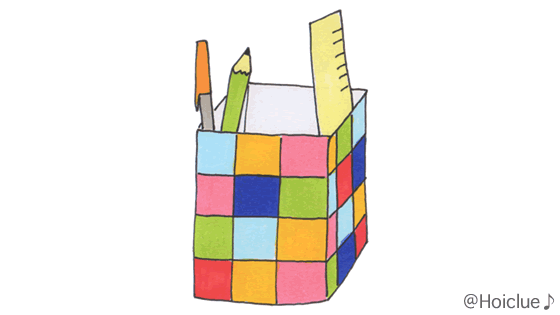 フェルトペン立て〜プレゼントにもうれしい製作あそび〜