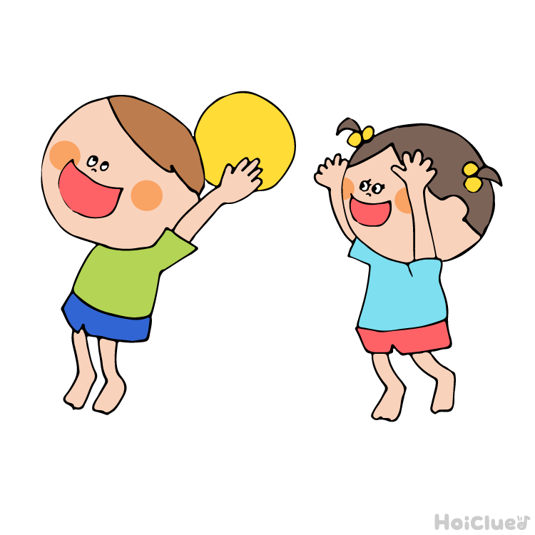 ボール送りゲーム〜ボール1つで楽しめるゲームあそび〜