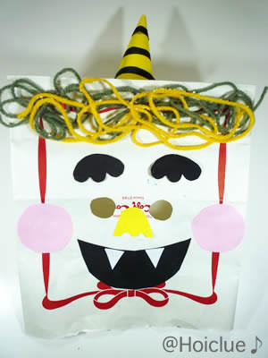 おにのかぶりもの～身近なもので自由に楽しむお面～