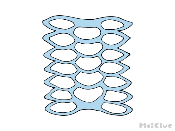 あみかざり（その1）〜七夕飾り・笹飾りの折り紙アイデア〜