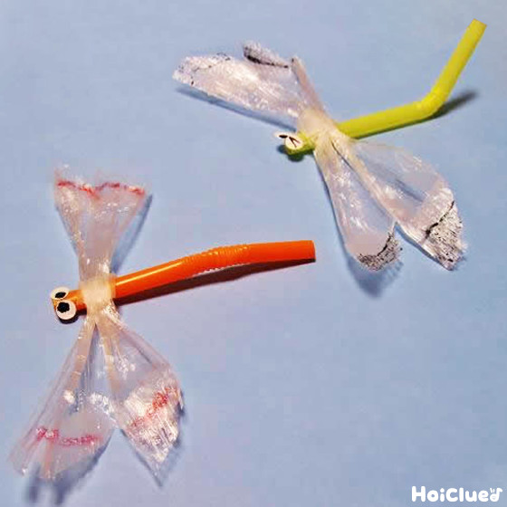 しっぽが動くトンボ〜秋に楽しい製作あそび〜