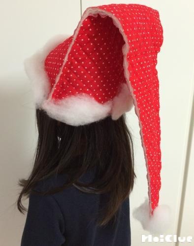 大きなサンタさんの帽子〜手作りクリスマスグッズ〜