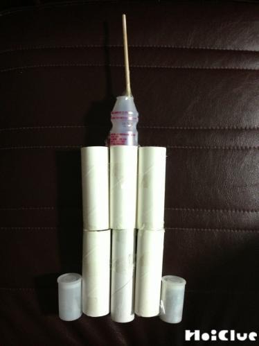 宇宙に一つ！手作りオリジナルロケット〜廃材でアレンジいっぱいロケット製作〜