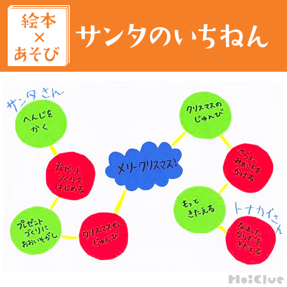 【絵本×あそび】めざせメリークリスマス！じゃんけんすごろく〜絵本／サンタのいちねんトナカイのいちねん〜