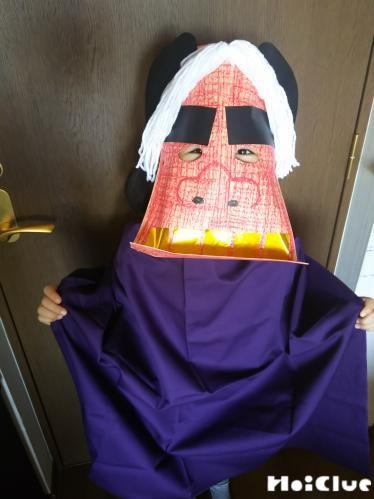 獅子舞のお面〜お正月にちなんだおもしろ製作遊び〜