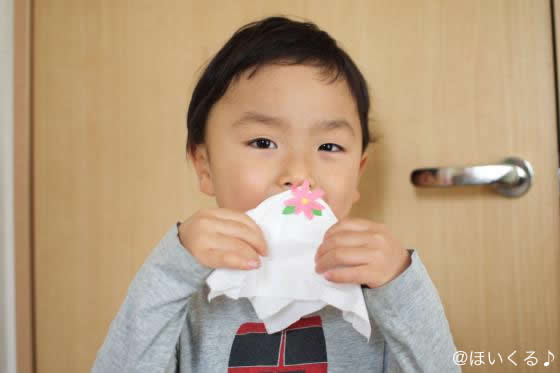 【工作コラム】だじゃれ工作「ハナからおはな！？」〜素材／ティッシュ〜