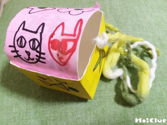 ななめがけの豆入れ〜走りながら投げられる！手作り豆まきバッグ〜