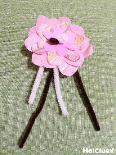 お花のコサージュ〜身近な素材でおしゃれアイテム作り〜