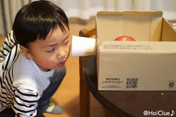 【工作コラム】のぞいて当てよう！クイズBOX 〜素材／紙コップ・ダンボール〜