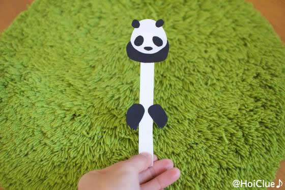 【工作コラム】がんばれ！腹筋パンダ〜素材／折り紙〜