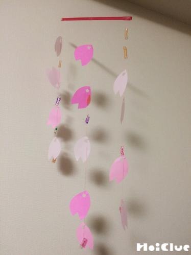 桜のモビール〜春を感じる製作あそび〜