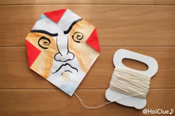 【工作コラム】目が回る〜！クルクル高速回転たこ〜素材／折り紙〜