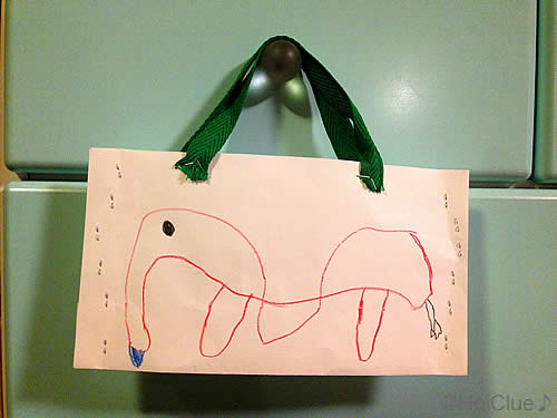 ハサミいらずの手作りバッグ〜準備いらずの製作あそび〜