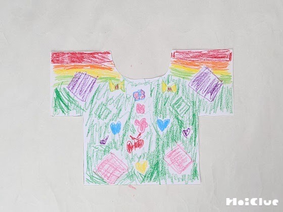 ステキなようふく～イメージや表現を楽しむお絵描き遊び～