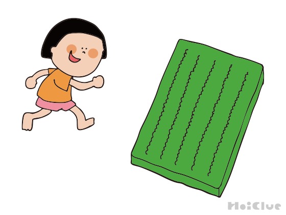 水たまりジャンプ〜走ることにも繋がる遊び〜