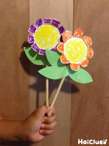 お花のプレゼント〜発展いろいろ製作遊び〜