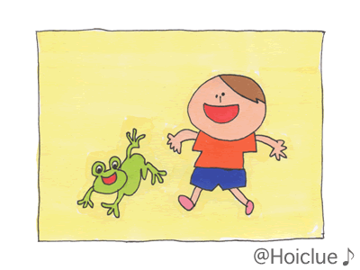 かけっこしたいもの～一緒に走ったらおもしろそうなものなーんだ？～