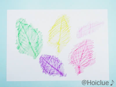 いろんなモヨウ～フロッタージュあそび～