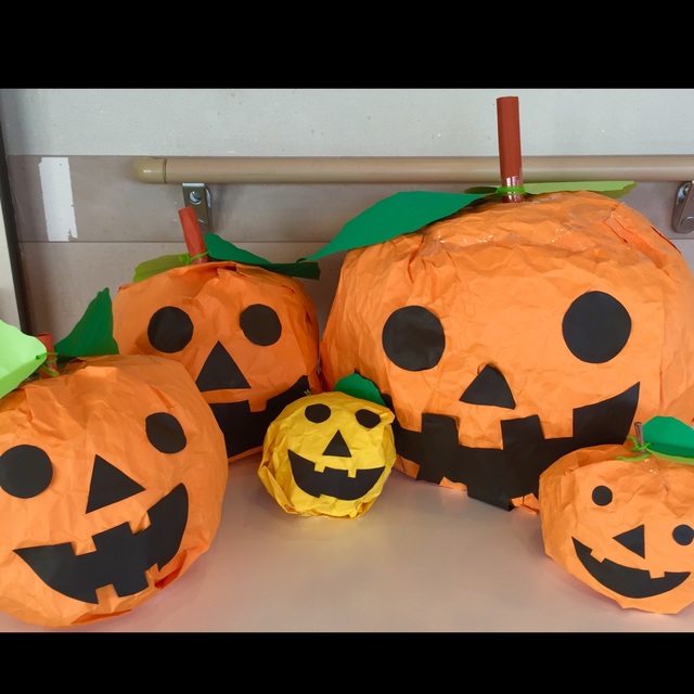 【みんなの投稿】【ハロウィン・カボチャおばけ】