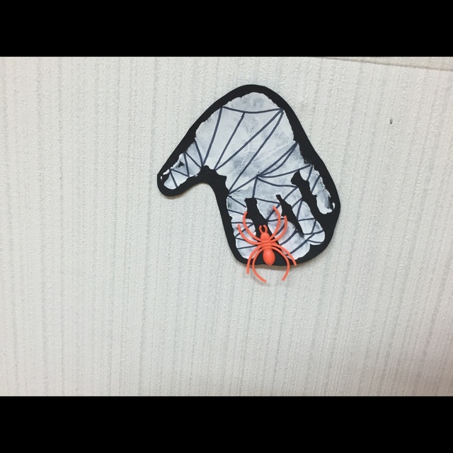 【みんなの投稿】手型でクモの巣