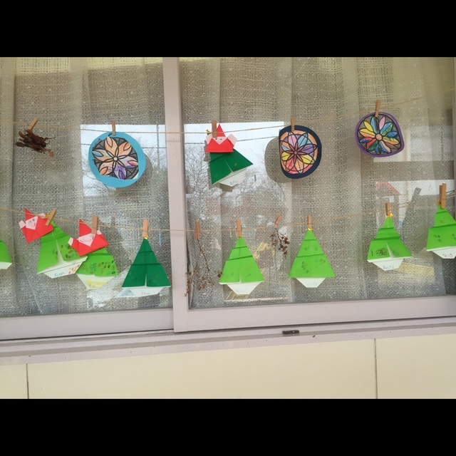 【みんなの投稿】折り紙で作るツリーとサンタ