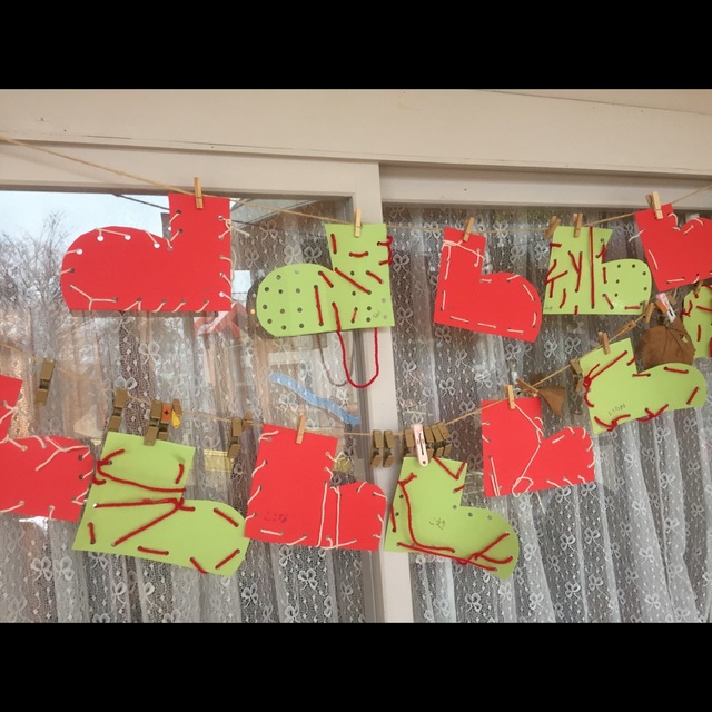 【みんなの投稿】クリスマスカラーのブーツ