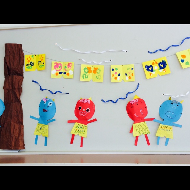 【みんなの投稿】(( ２月 壁面 ))