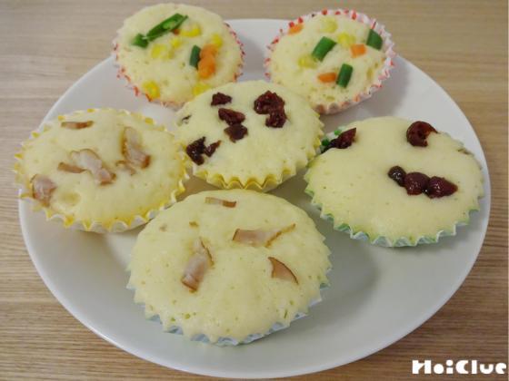 ふわふわ蒸しパン〜ぐるっと混ぜたら加熱2分！の簡単蒸しパン〜