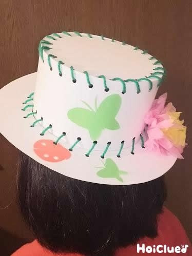 帽子屋さん風！？おしゃれハット〜身近な素材で作る本格帽子〜