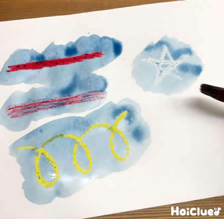 はじき絵〜絵の具とクレヨンで楽しむお絵描き遊び〜