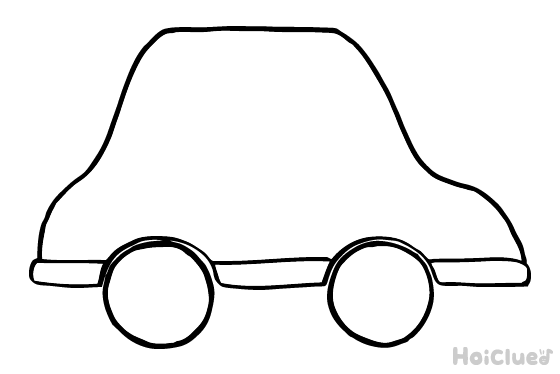 【ぬりえ】くるま〜アレンジいろいろバージョン〜