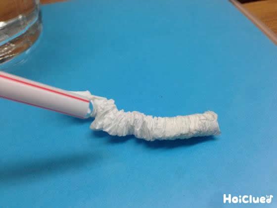 ストローいもむし〜マジックのような不思議なあそび〜