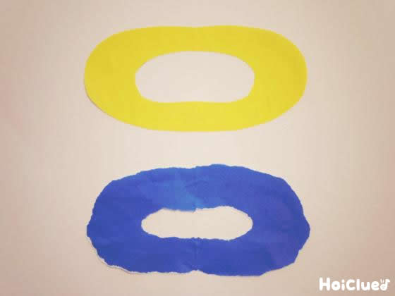 何に見える？ふしぎな輪っか〜イメージ膨らむ切り絵遊び〜