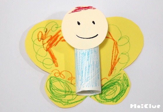 パタパタ立体ちょうちょ〜幅広い年齢で楽しみやすい製作遊び〜