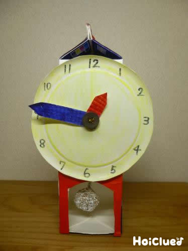 鐘つき置き時計〜牛乳パックを使った本格的な製作遊び〜