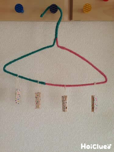 忘れ物・落し物ハンガー〜これだれの？ハンガーでアイデア製作〜