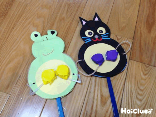 手作りでんでんだいこ〜乳児さんから楽しめる手作りおもちゃ〜