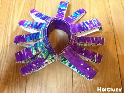 ブーメランUFO〜牛乳パック1つでできる体を使って遊べる手作りおもちゃ〜